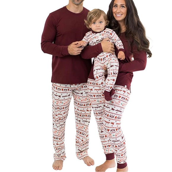 Men's pocket tee & lounge pants Christmas holiday pajama set XXL - Picture 3 of 7